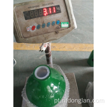 34crmo4 2l CO2 Cilindro de gás com pressão de 250bar